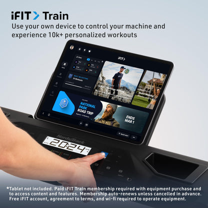 NordicTrack T Series 5 Foldable Home Treadmill with Smart Training Features